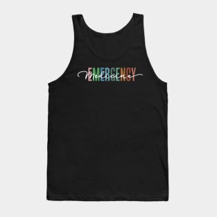 Emergency Medicine Department Emergency Room Healthcare Tank Top